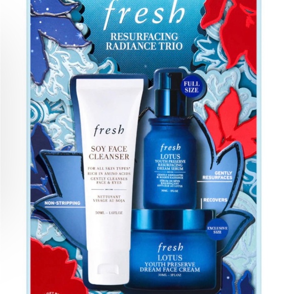 BNIB Fresh Resurfacing Radiance Trio Set